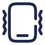 Smartphone Vibration SVG Icon